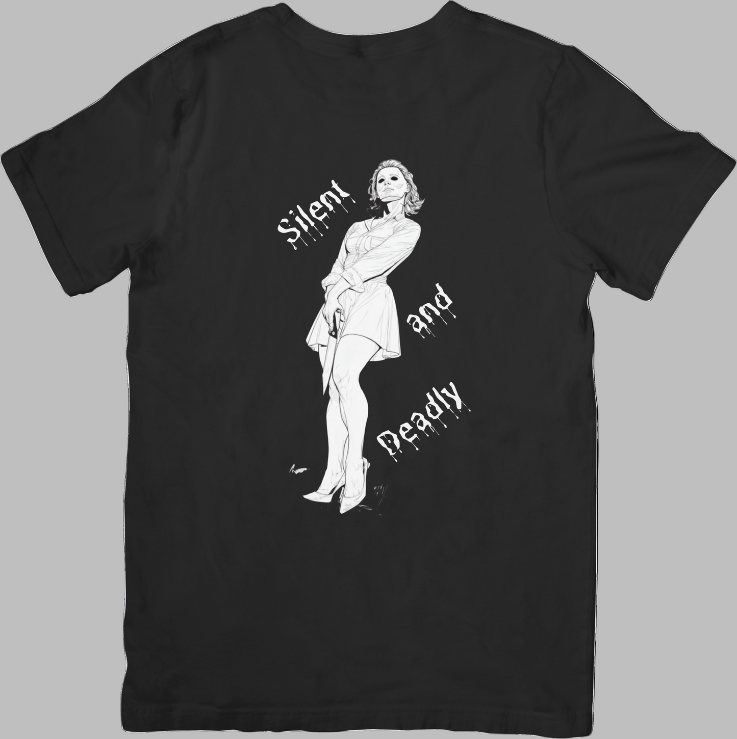Michael Myers pinup short sleeve shirt