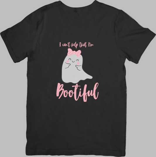 'Bootiful' short sleeve shirt