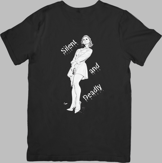 Michael Myers pinup short sleeve shirt